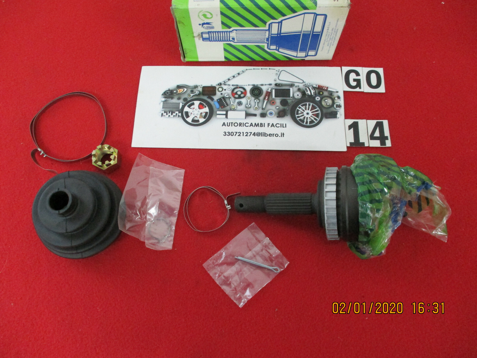 Giunto Semiasse Omocinetico Opel Astra ABS - Immagine 1