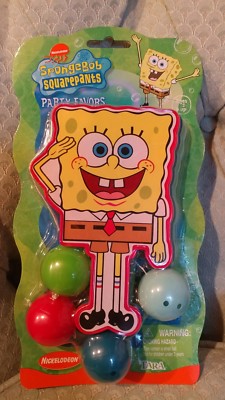 spongebob paddle ball
