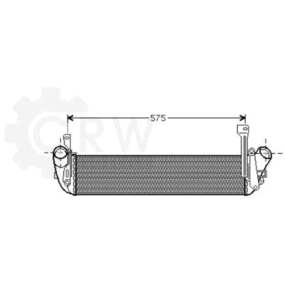 Ladeluftkühler für Renault Kangoo Express KC0/1_ FC0/1_ 1.5 dCi 530x100