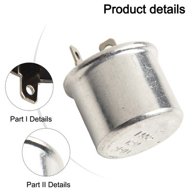 Neu - Beleuchtung Blinker Warnblink LED Blinkrelais 2-PIN kein schneller Hyperblitz - EF32