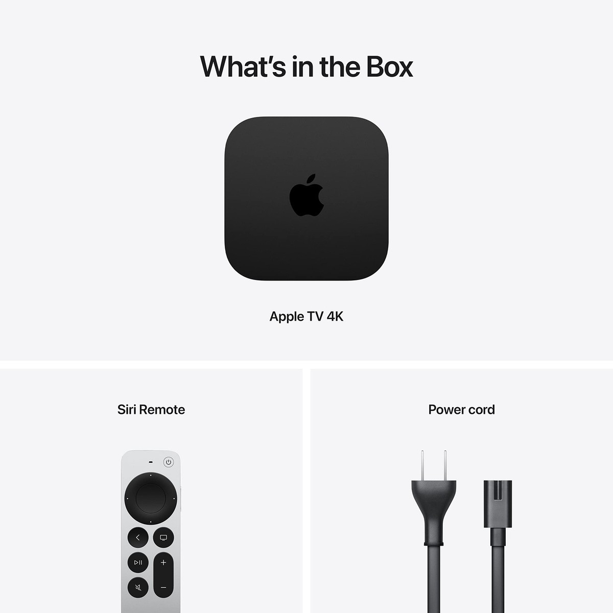 Apple TV 4K Wi‑Fi + Ethernet with 128GB Storage (3rd Generation