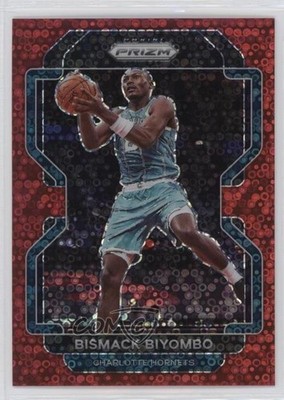2021-22 Panini Prizm Fast Break Red Prizm 81/100 Bismack Biyombo #195 16h6