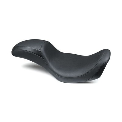 Mustang Hightail Fastback Sattel schwarz 14-17 dyna fxdf fat bob