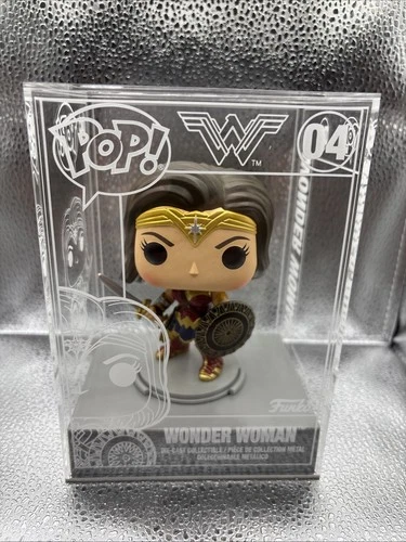 Funko POP! Heroes: DC Comics Wonder Woman with Sword & Shield Die-Cast Exclusive