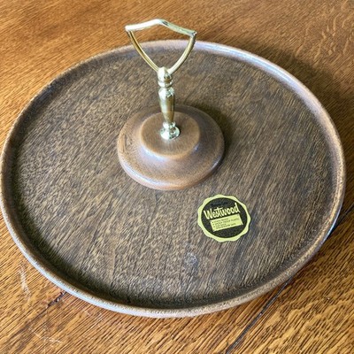 Vintage 1970s Termo Serv Westwood Tray Original Sticker Lazy Susan MCM Vintage