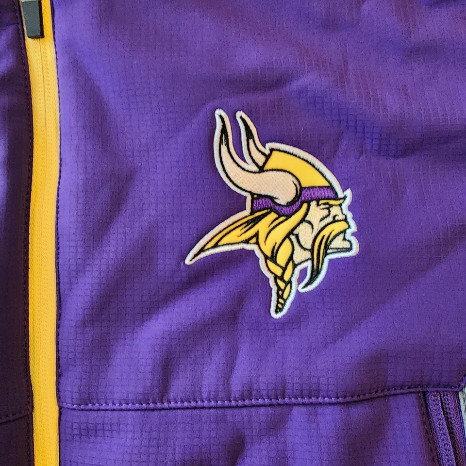NUEVA MUJER NFL Minnesota Vikings Chaqueta con un Morado y Gris Med Foto 4 de 4