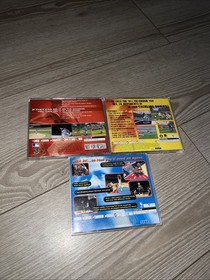 Sega Dreamcast Sports Game Bundle: NBA 2K, World Series Baseball 2K1, NFL 2K CIB