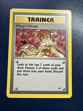 Misty's Wrath 114/132 Gym Heroes Regular on eBay