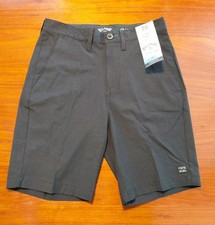 Billabong Mens Crossfire Submersible Shorts Black Size 28 NEW