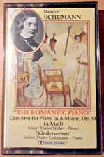 MAURICE SCHUMANN THE ROMANTIC PIANO classical music tape cassette T6251
