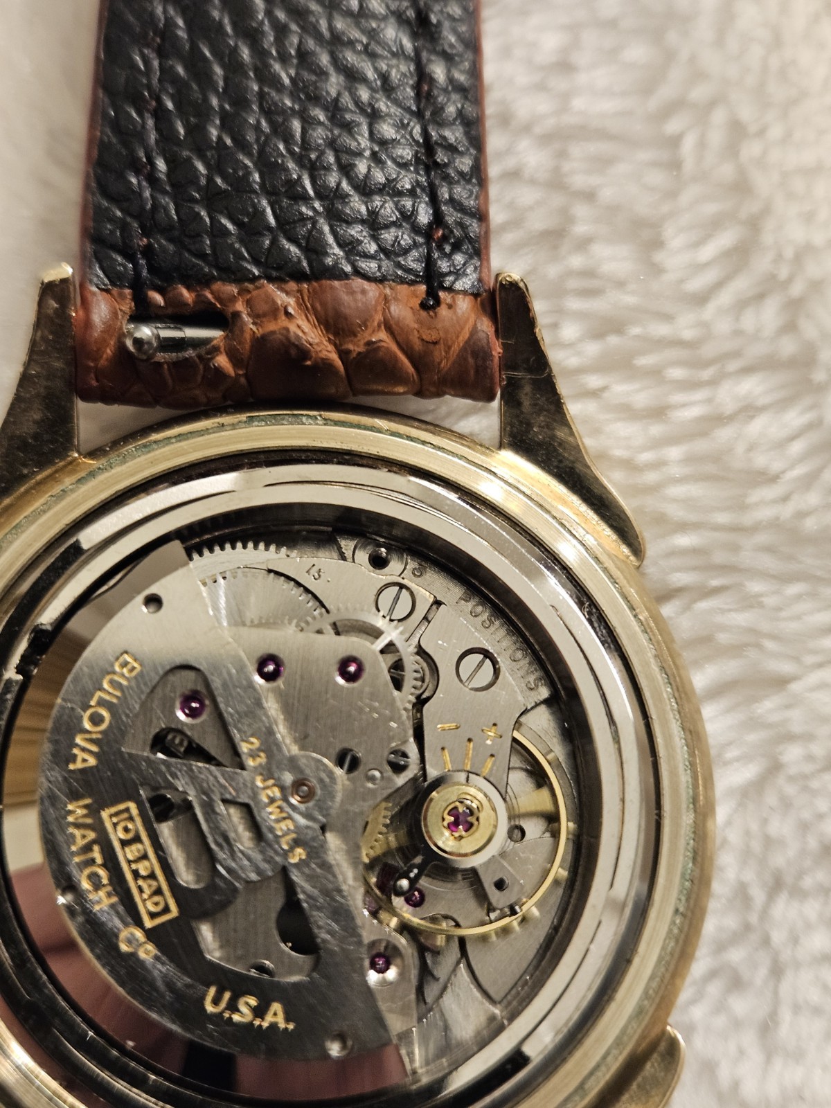 REFURBISHED Bulova Date Pointer 1955 Automatic Ex… - image 6