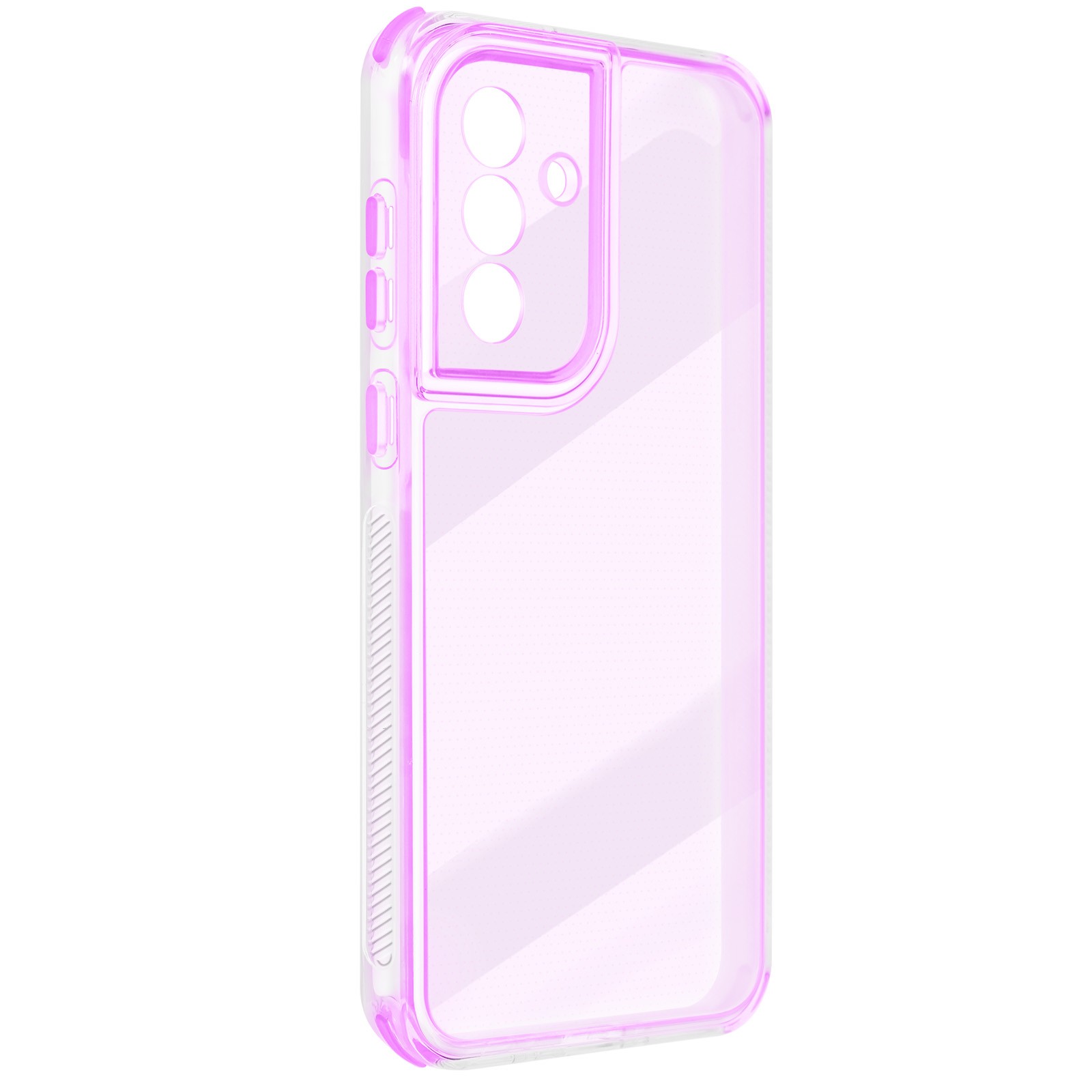Coque Galaxy A37 Avizar renforcée en silicone texturé noir arrière - 3