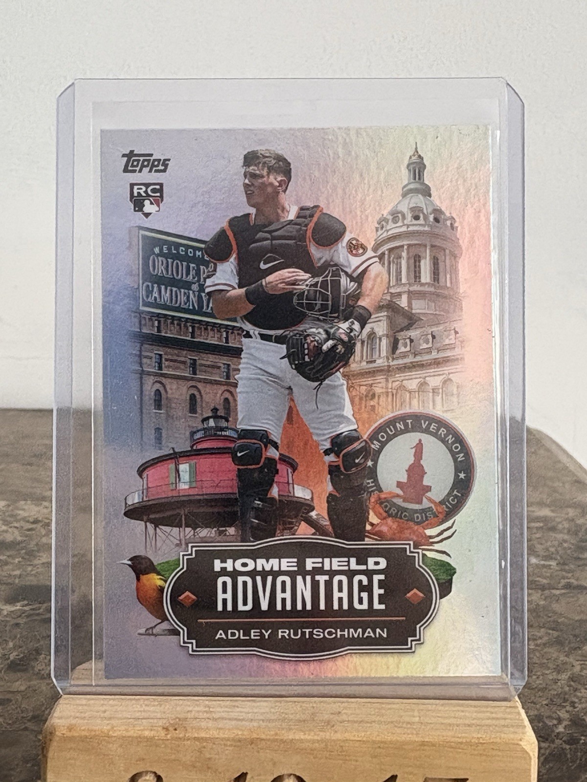 2023 Topps Series 1 - Home Field Advantage Adley Rutschman #HA-8 (RC)