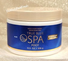 True Blue Spa Mint Sea Salt EFFERVESCENT FOOT SOAK 11.5 oz NEW Bath  Body Works
