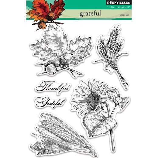 Penny Black Clear Stamps - Grateful 30-373