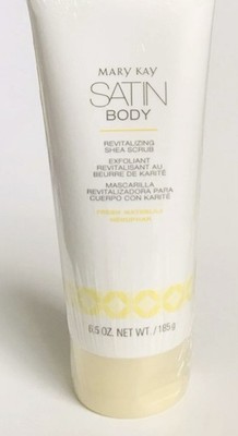 Mary Kay Satin Body REVITALIZING SHEA SCRUB Fresh Waterlily SEALED Full Size