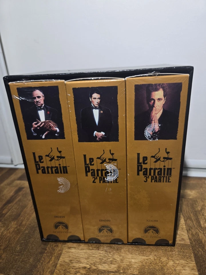 The Godfather Collection Vhs (VF FRANÇAIS) VHS Scellés Marlon Brando Al Pacino Foto 2 de 2