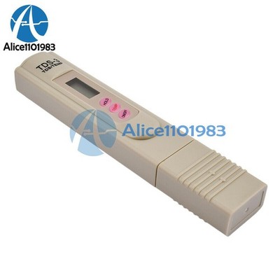 Digital TDS-3 water quality meter tester measuring device 0-999 ppm used *la