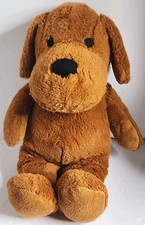 Brown Puppy Dog soft plush 12" by Ms. Teddy Bear Inc.  T120 