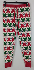 Disney Collection Hanna Andersson M Mickey Mouse Pajama Pants holiday 4206