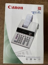 Canon P29-D IV es Neu 2-Farben Druck Taschenrechner Währungsumrechnung