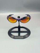 Oakley Eye Jacket Polarized Sunglasses   Purple Frame, Ruby Lenses, New