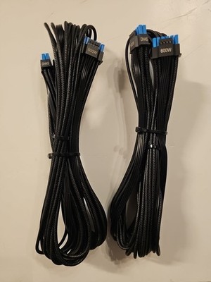 Seasonic Modular 12V-2x6 Power Cable 600W for GPU NEW (12pin to 12pin)