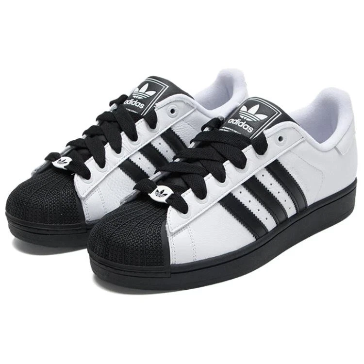 adidas Originals Superstar Ii White Black White Men's - JI0124 - Image 3 of 4