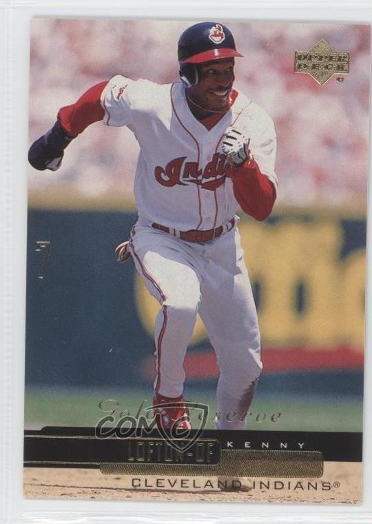 2000 Upper Deck Gold Reserve Kenny Lofton #40 0q3