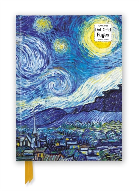 Vincent van Gogh The Starry Night Foiled Dot Grid Journal 9781835627204 - Image 5