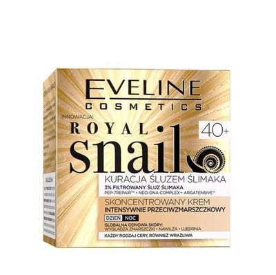 Eveline Royal Snail 40+ Anti-Falten-Creme Schneckenschleim Regeneration
