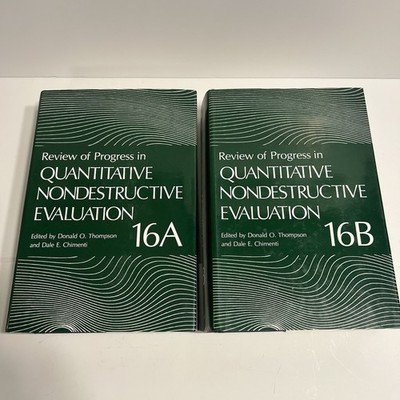 Review of Progress in Quantitative Nondestructive Evaluation 16A &16B FREE SHIP