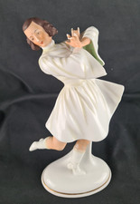 Art Deco Porzellan Figur Tänzerin Schaubach Kunst sehr Dekorativ