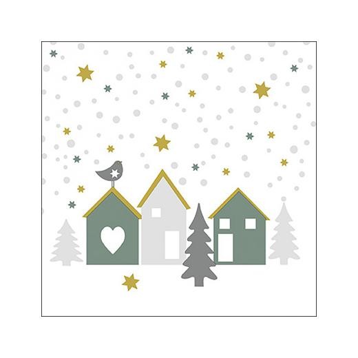 Ambiente 33cm 3-Ply Paper Napkins 20pcs - Magic House sage