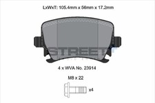 Pastiglie Freni VW GOLF VI Variant (AJ5) 1.6 BiFuel Anno 07/09?12/10 kW 75 CV 10