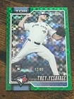 2026 Topps Chrome #86 Trey Yesavage Green Geometric Refractor #/99 Rookie RC