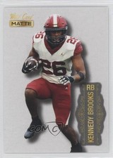 2022 Wild Card MATTE White Kennedy Brooks #MB-74 Rookie RC 1a7j. rookie card picture
