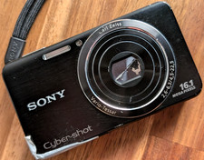 Japanese Language Only Sony Cyber-shot DSC-W630 Digital Camera 16.1 MP 5x Japan