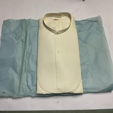 Antique 1920's Collarless Men's Dress Shirt Vintage New