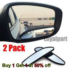 2x Blind Spot Mirror Auto 360 Wide Angle Convex Rear Side View Car Truck Suv