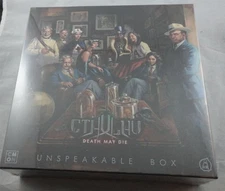 Cthulhu Death May Die Board Game Unspeakable Box Kickstarter Exclusives