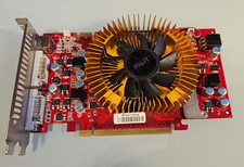 Palit NVIDIA GeForce 9600GT 512MB GDDR3 PCI-Express Graphics Card Gold Red 2xDVI