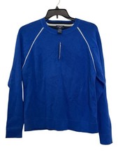 Dockers Mens Blue Cotton Crewneck Sweater Medium New With Tags