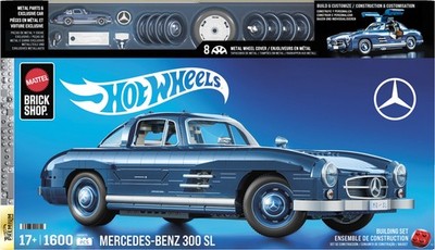 MATTEL BRICK SHOP HWW25 Hot Wheels Premium Series Mercedes-Benz 300 SL Bausatz,