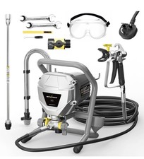 InoKraft MaXpray M1 Airless Paint Sprayer, 220V 466W High Efficiency, House, DIY