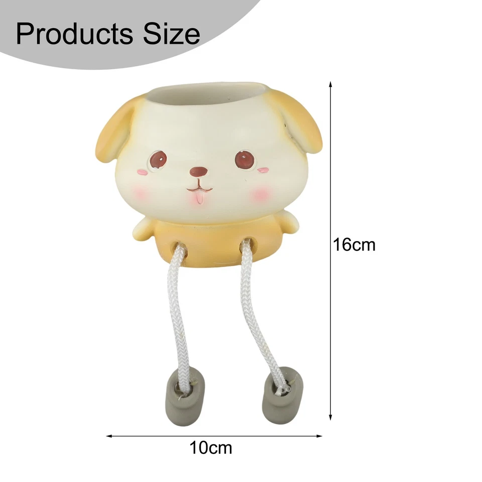 Einzigartiger Tier Design Harz Blumentopf perfekt für drinnen und draußen - Bild 3 von 4