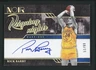 2023-24 RICK BARRY 51/99 AUTO PANINI NOIR REIGNING NIGHTS AUTOGRAPHS