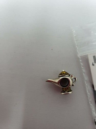 New Chamilia Disney Sterling Silver Aladdin's Lamp Aladdin charm bead