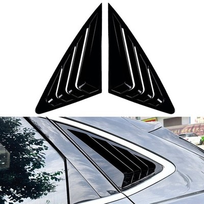 2 * Rear Window Triangle Shade Spoiler For Q3 F3 Sportback 2019-2024 Body Kit