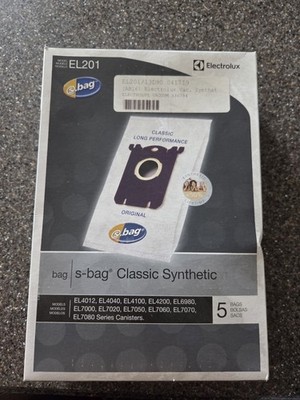 Electrolux EL201A S-Bag Classic Long Performance Vacuum Bag white A14